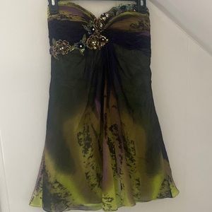 Faviana shirt dress size 4